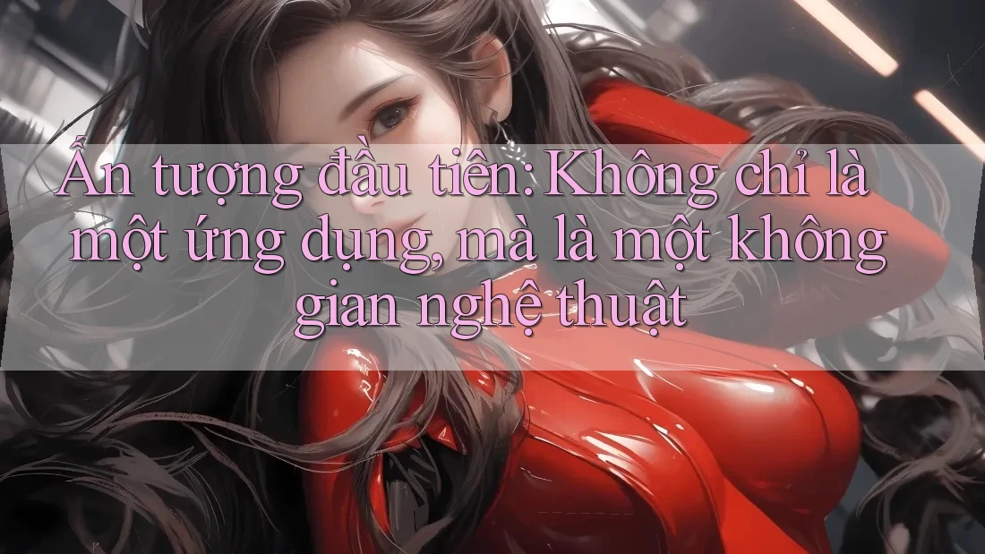 Ấn tượng đầu tiên: Không chỉ là một ứng dụng, mà là một không gian nghệ thuật Ấn tượng đầu tiên: Không chỉ là một ứng dụng, mà là một không gian nghệ thuật