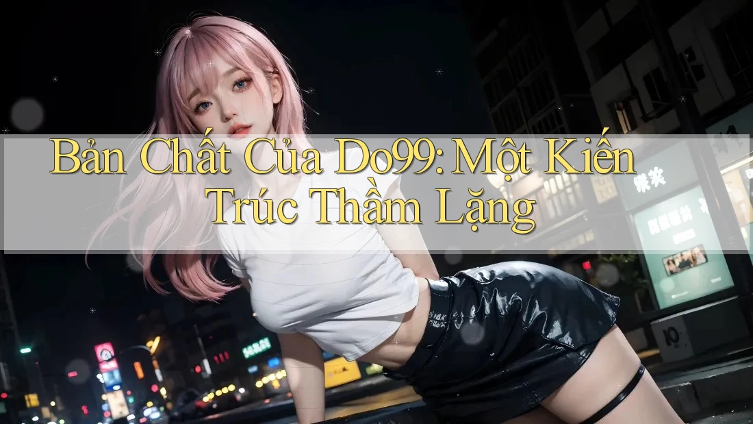Bản Chất Của Do99: Một Kiến Trúc Thầm Lặng Bản Chất Của Do99: Một Kiến Trúc Thầm Lặng