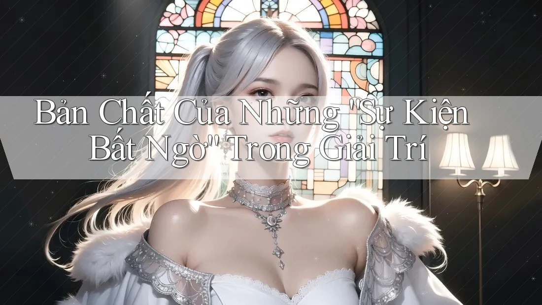 Bản Chất Của Những “Sự Kiện Bất Ngờ” Trong Giải Trí Bản Chất Của Những “Sự Kiện Bất Ngờ” Trong Giải Trí
