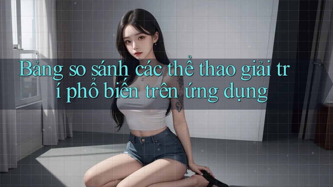 Bảng so sánh các thể thao giải trí phổ biến trên ứng dụng Bảng so sánh các thể thao giải trí phổ biến trên ứng dụng