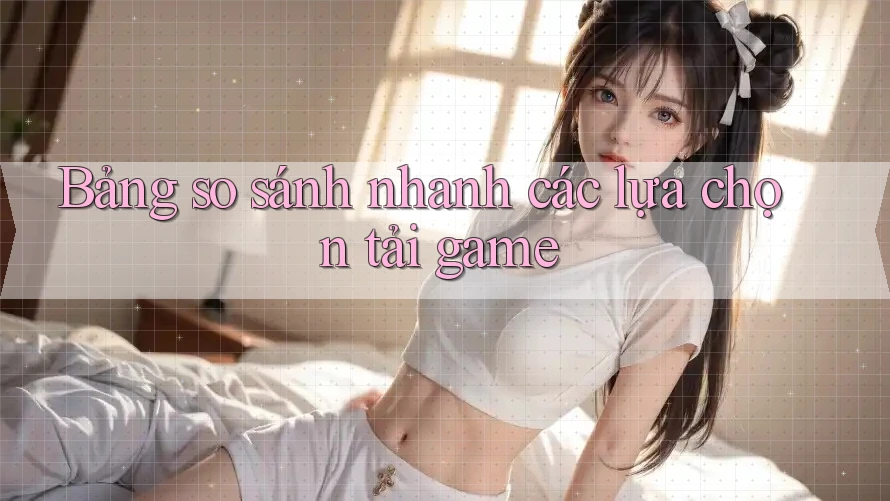 Bảng so sánh nhanh các lựa chọn tải game