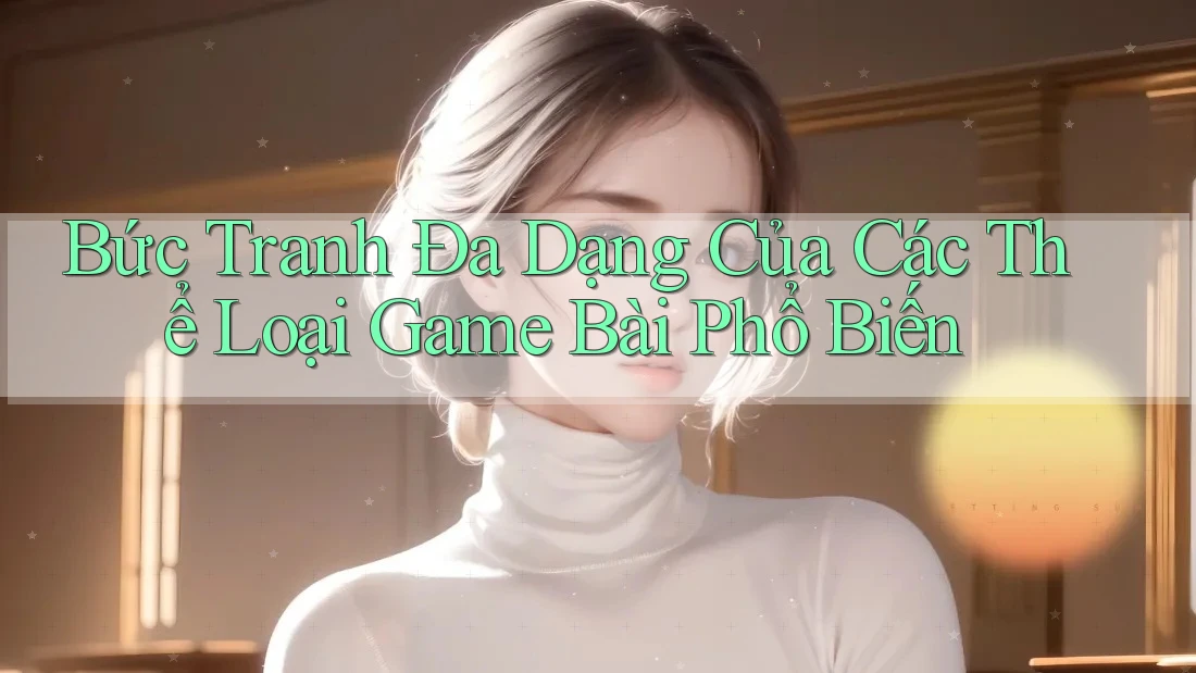 Bức Tranh Đa Dạng Của Các Thể Loại Game Bài Phổ Biến Bức Tranh Đa Dạng Của Các Thể Loại Game Bài Phổ Biến