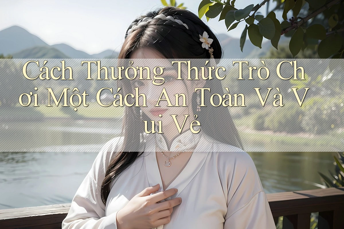 Cách Thưởng Thức Trò Chơi Một Cách An Toàn Và Vui Vẻ Cách Thưởng Thức Trò Chơi Một Cách An Toàn Và Vui Vẻ
