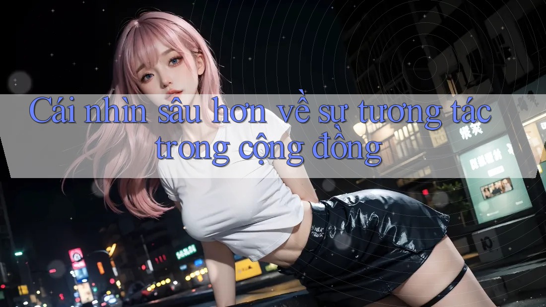 Cái nhìn sâu hơn về sự tương tác trong cộng đồng Cái nhìn sâu hơn về sự tương tác trong cộng đồng