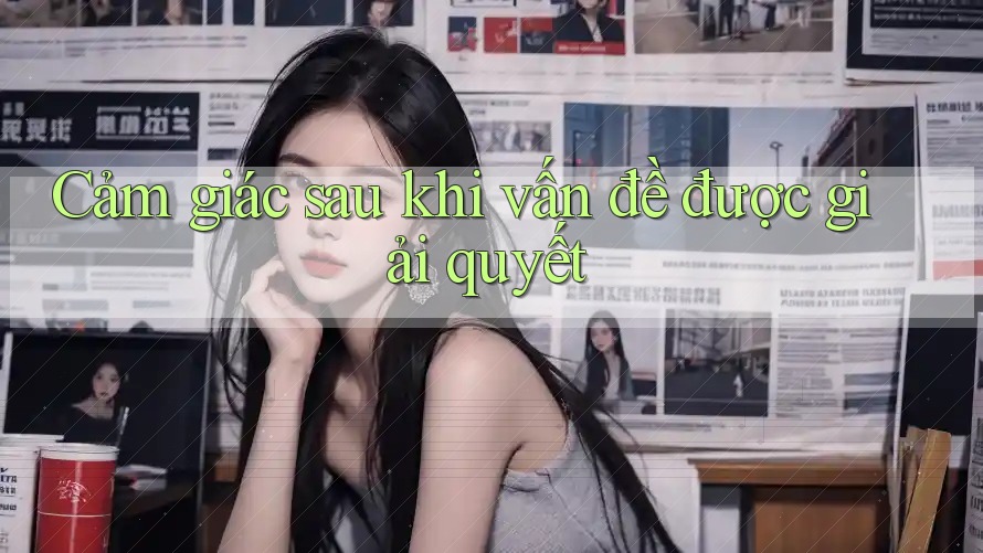 Cảm giác sau khi vấn đề được giải quyết Cảm giác sau khi vấn đề được giải quyết