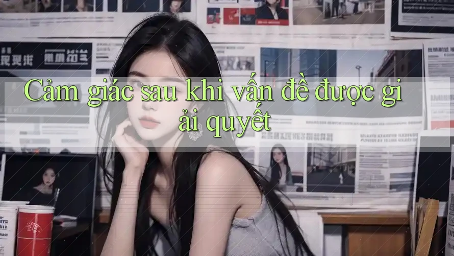 Cảm giác sau khi vấn đề được giải quyết Cảm giác sau khi vấn đề được giải quyết