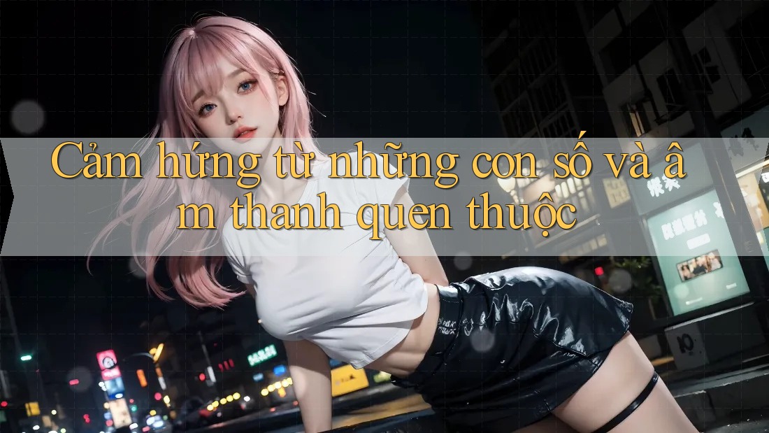 Cảm hứng từ những con số và âm thanh quen thuộc Cảm hứng từ những con số và âm thanh quen thuộc