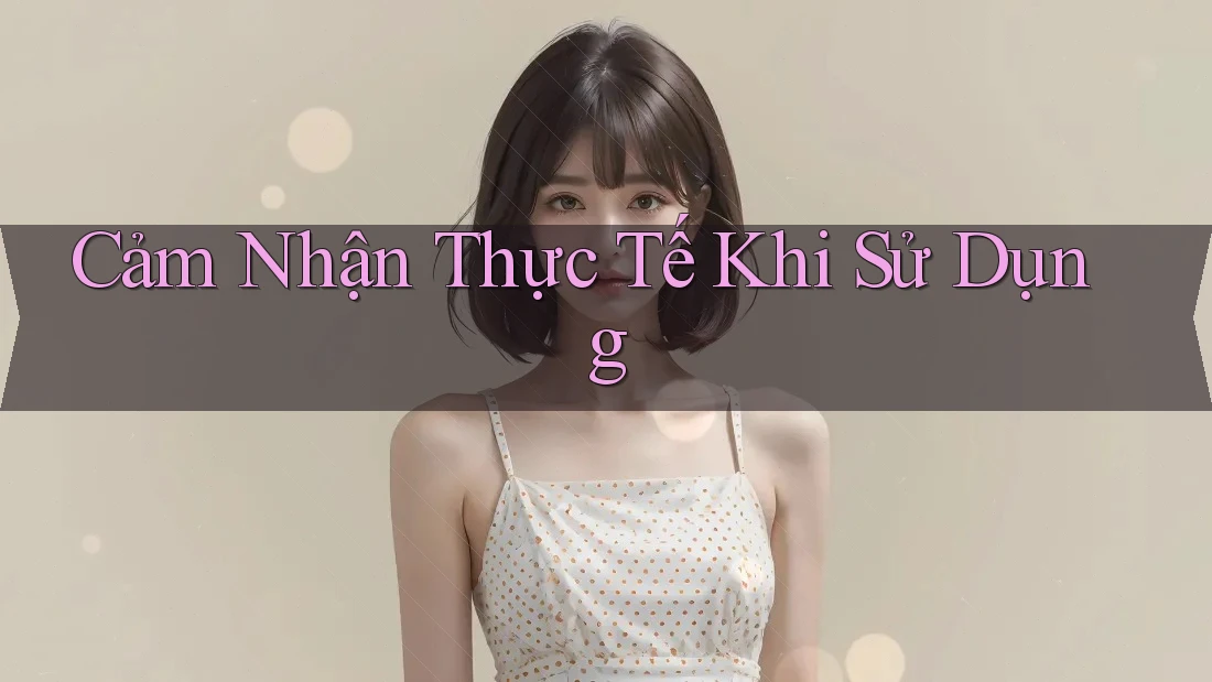 Cảm nhận thực tế khi sử dụng