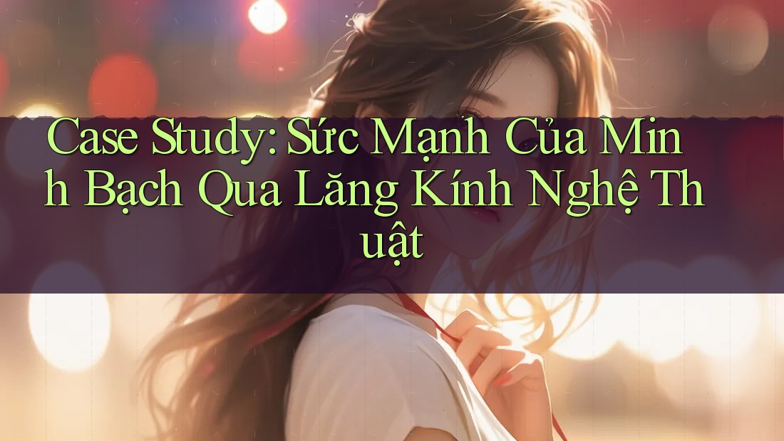 Case Study: Sức Mạnh Của Minh Bạch Qua Lăng Kính Nghệ Thuật Case Study: Sức Mạnh Của Minh Bạch Qua Lăng Kính Nghệ Thuật