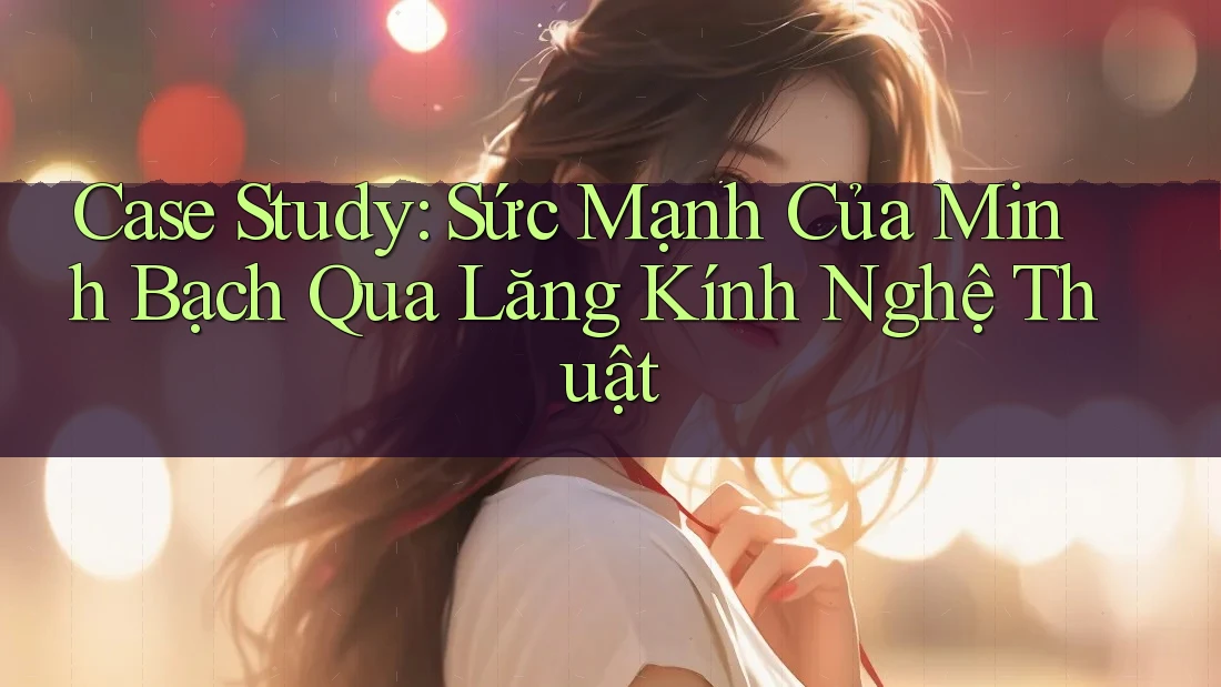 Case Study: Sức Mạnh Của Minh Bạch Qua Lăng Kính Nghệ Thuật Case Study: Sức Mạnh Của Minh Bạch Qua Lăng Kính Nghệ Thuật