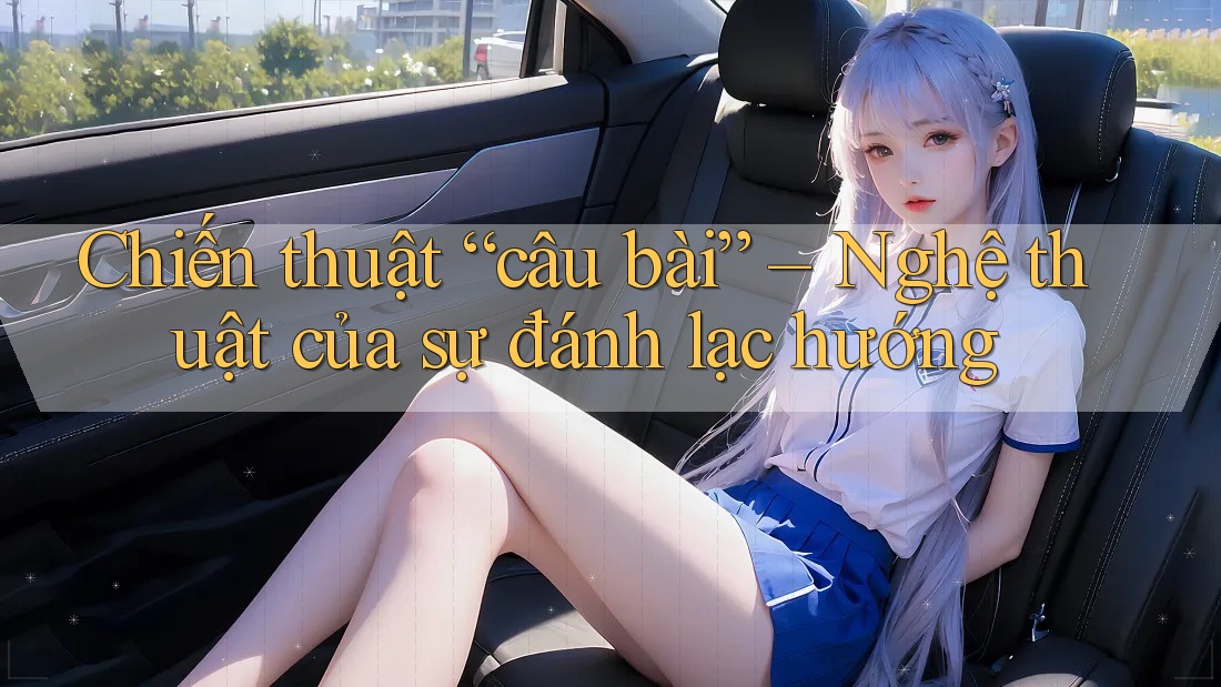 Chiến thuật “câu bài” – Nghệ thuật của sự đánh lạc hướng