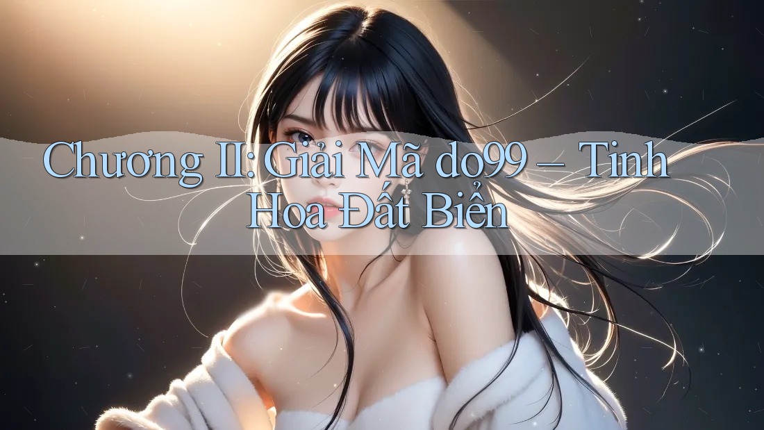 Chương II: Giải Mã do99 – Tinh Hoa Đất Biển Chương II: Giải Mã do99 – Tinh Hoa Đất Biển