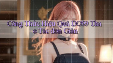 công thức hiệu quả do99 thao tác đơn giản