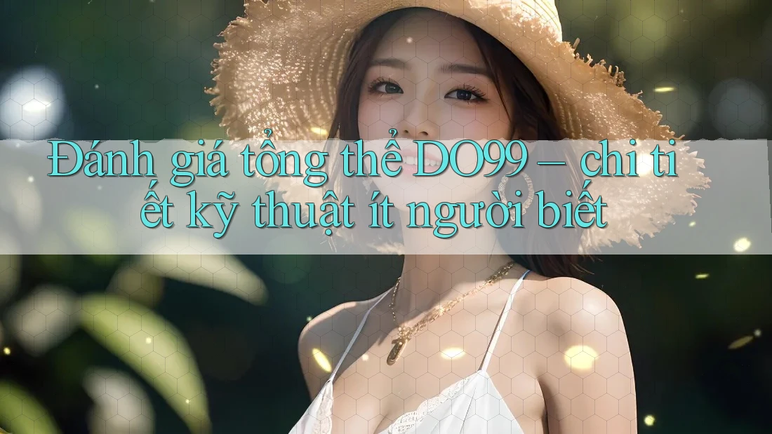 Đánh giá tổng thể DO99 – chi tiết kỹ thuật ít người biết Đánh giá tổng thể DO99 – chi tiết kỹ thuật ít người biết