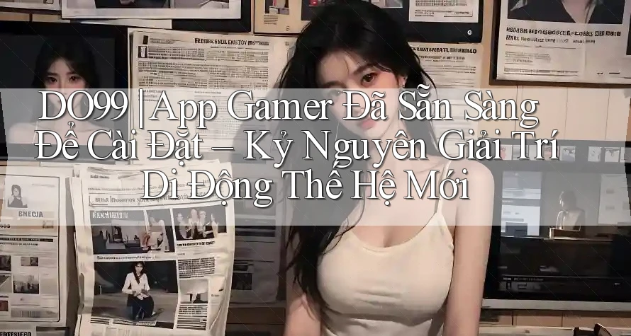 DO99 | App Gamer Đã Sẵn Sàng Để Cài Đặt – Kỷ Nguyên Giải Trí Di Động Thế Hệ Mới