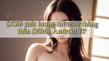 DO99 chất lượng thế nào thẳng thắn (2026), Android 14