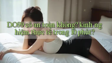 DO99 có an toàn không kinh nghiệm thực tế trong 10 phút
