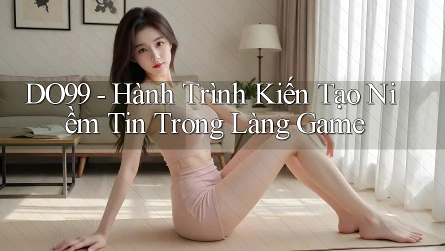 DO99 - Hành Trình Kiến Tạo Niềm Tin Trong Làng Game