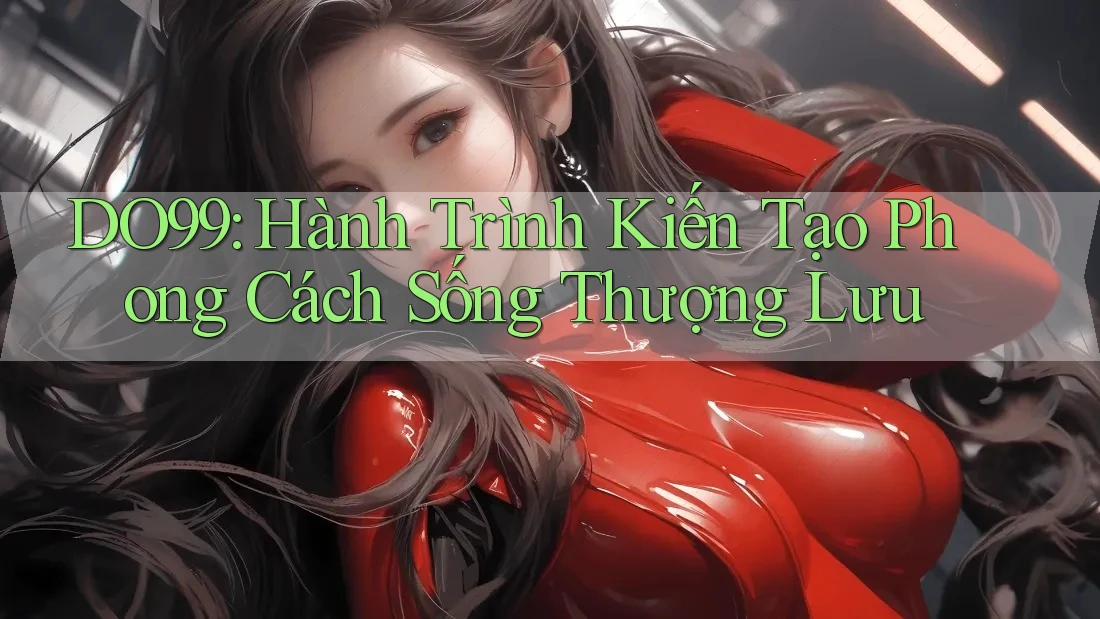 DO99: Hành Trình Kiến Tạo Phong Cách Sống Thượng Lưu