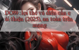 DO99 lợi thế và điều cần cải thiện (2025), an toàn trên mạng