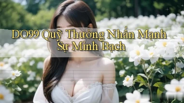 DO99  quỹ thưởng nhấn mạnh sự minh bạch