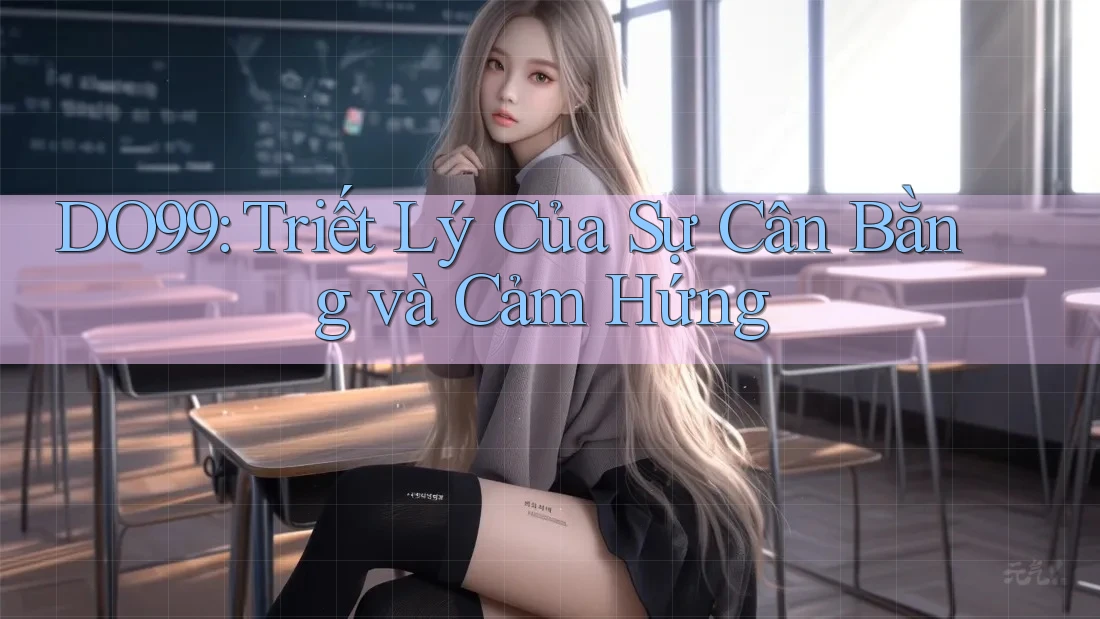 DO99: Triết Lý Của Sự Cân Bằng và Cảm Hứng