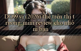 DO99 vị (2026) thế trên thị trường mini review cho nhóm bạn
