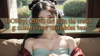 DO99 vị (2026) thế trên thị trường mini review cho nhóm bạn