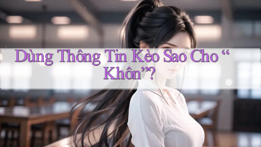 Dùng Thông Tin Kèo Sao Cho “Khôn”?