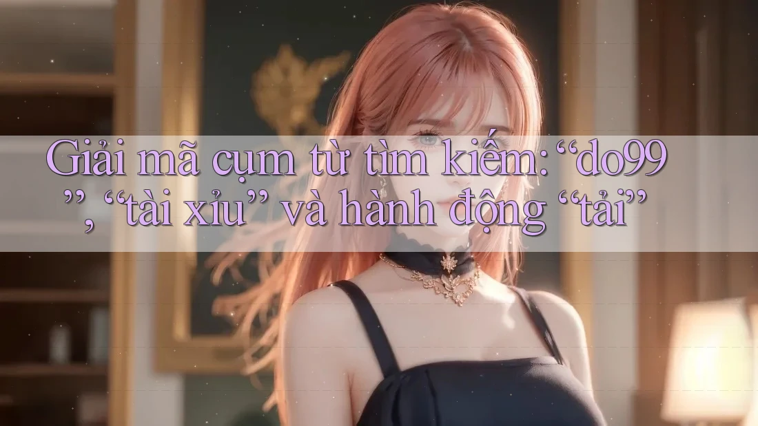 Giải mã cụm từ tìm kiếm: “do99”, “tài xỉu” và hành động “tải” Giải mã cụm từ tìm kiếm: “do99”, “tài xỉu” và hành động “tải”