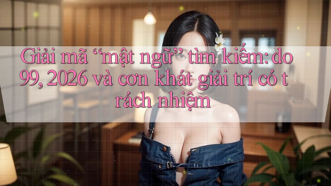 Giải mã “mật ngữ” tìm kiếm: do99, 2026 và cơn khát giải trí có trách nhiệm