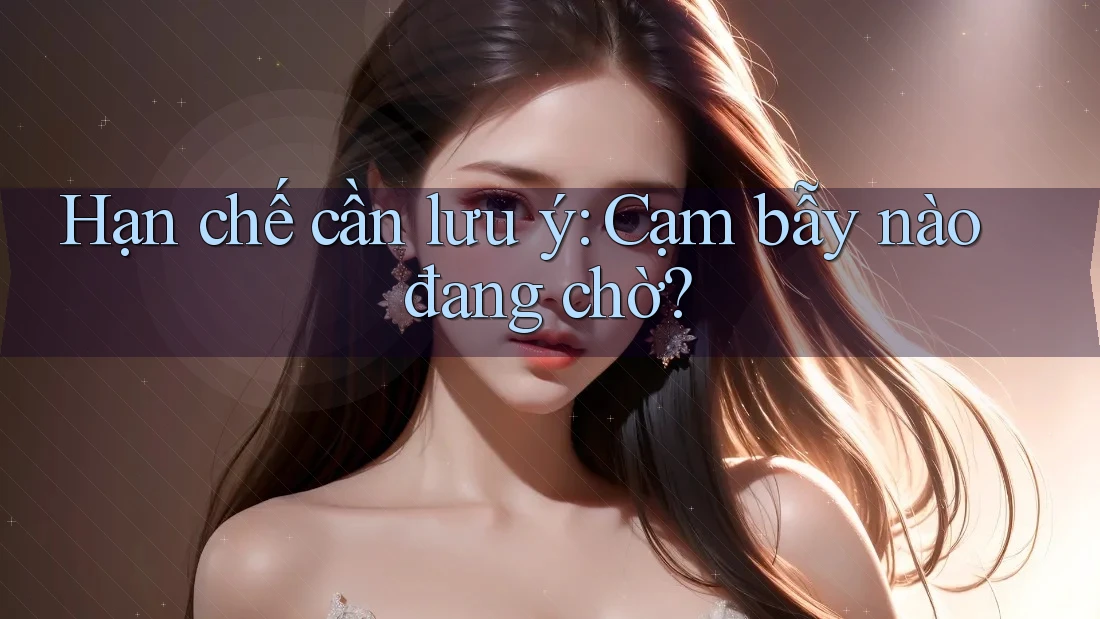 Hạn chế cần lưu ý: Cạm bẫy nào đang chờ? Hạn chế cần lưu ý: Cạm bẫy nào đang chờ?