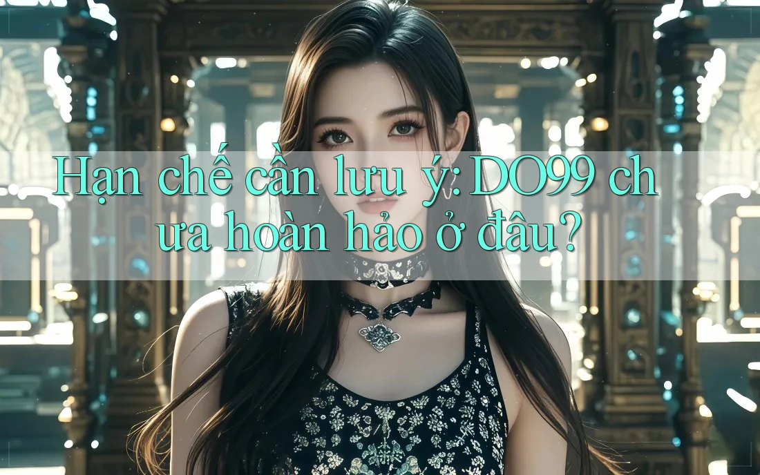 Hạn chế cần lưu ý: DO99 chưa hoàn hảo ở đâu?