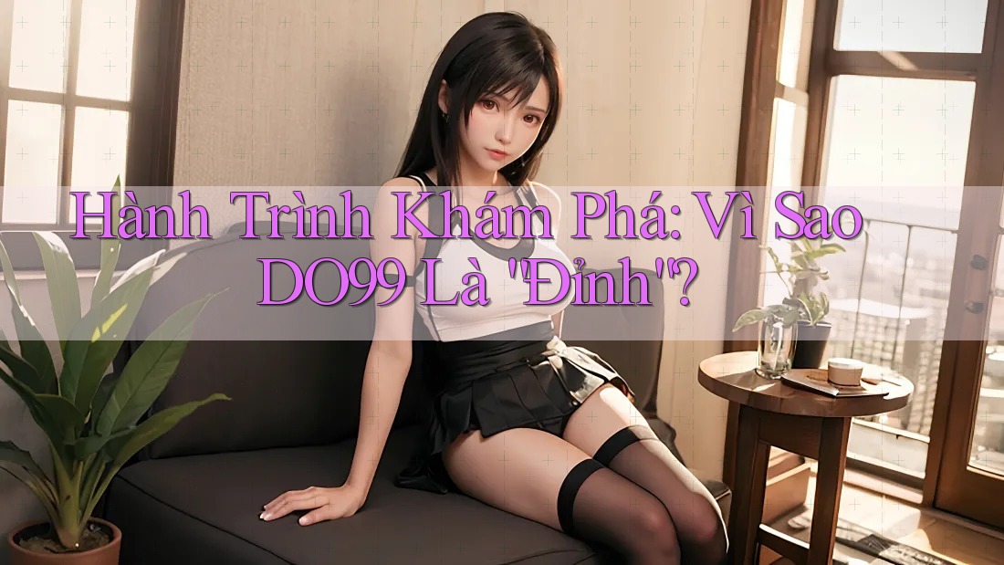 Hành Trình Khám Phá: Vì Sao DO99 Là “Đỉnh”? Hành Trình Khám Phá: Vì Sao DO99 Là “Đỉnh”?