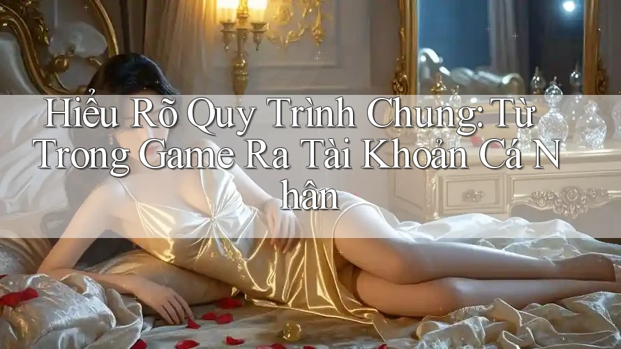 Hiểu Rõ Quy Trình Chung: Từ Trong Game Ra Tài Khoản Cá Nhân Hiểu Rõ Quy Trình Chung: Từ Trong Game Ra Tài Khoản Cá Nhân