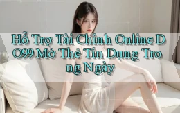hỗ trợ tài chính online do99 mở thẻ tín dụng trong ngày