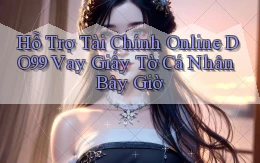 hỗ trợ tài chính online do99 vay giấy tờ cá nhân bây giờ