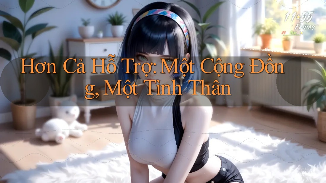 Hơn Cả Hỗ Trợ: Một Cộng Đồng, Một Tình Thân