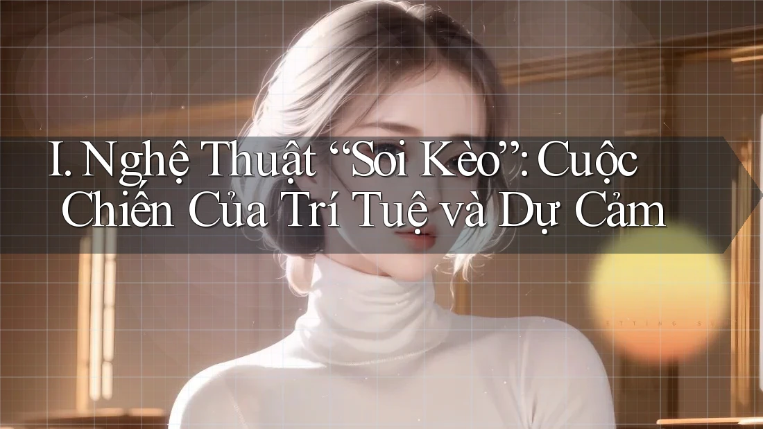 I. Nghệ Thuật “Soi Kèo”: Cuộc Chiến Của Trí Tuệ và Dự Cảm
