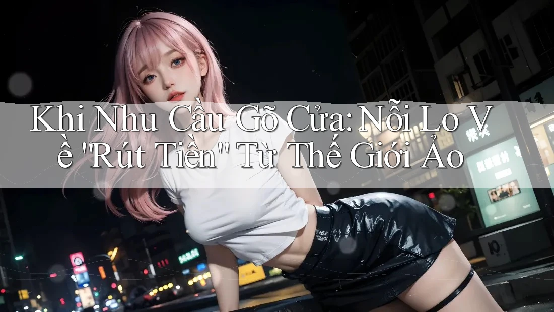 Khi Nhu Cầu Gõ Cửa: Nỗi Lo Về “Rút Tiền” Từ Thế Giới Ảo Khi Nhu Cầu Gõ Cửa: Nỗi Lo Về “Rút Tiền” Từ Thế Giới Ảo