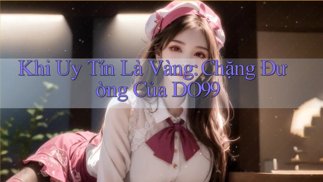 Khi Uy Tín Là Vàng: Chặng Đường Của DO99