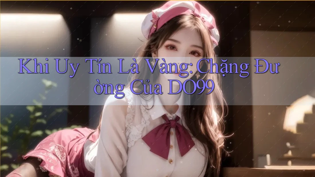 Khi Uy Tín Là Vàng: Chặng Đường Của DO99 Khi Uy Tín Là Vàng: Chặng Đường Của DO99