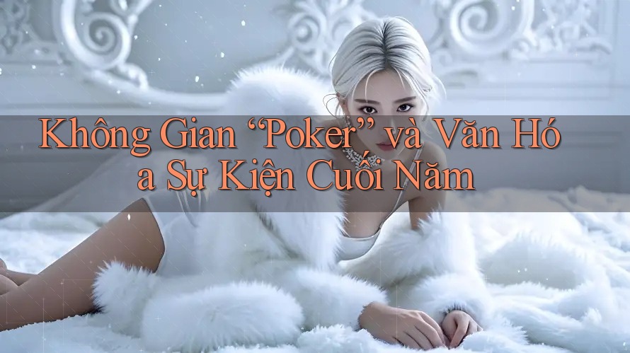 Không Gian “Poker” và Văn Hóa Sự Kiện Cuối Năm Không Gian “Poker” và Văn Hóa Sự Kiện Cuối Năm