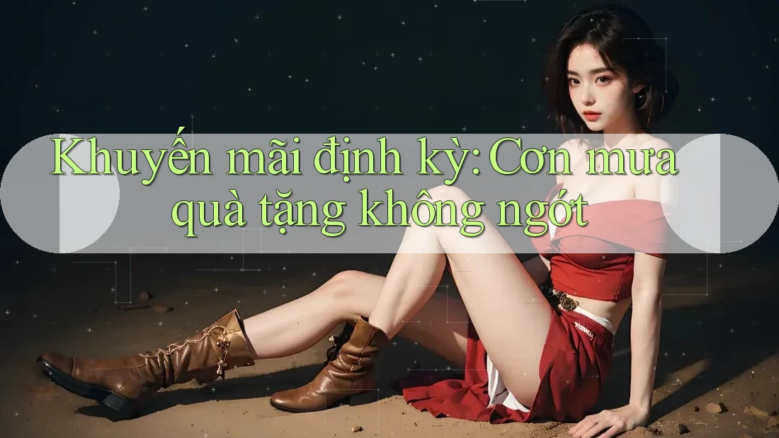Khuyến mãi định kỳ: Cơn mưa quà tặng không ngớt