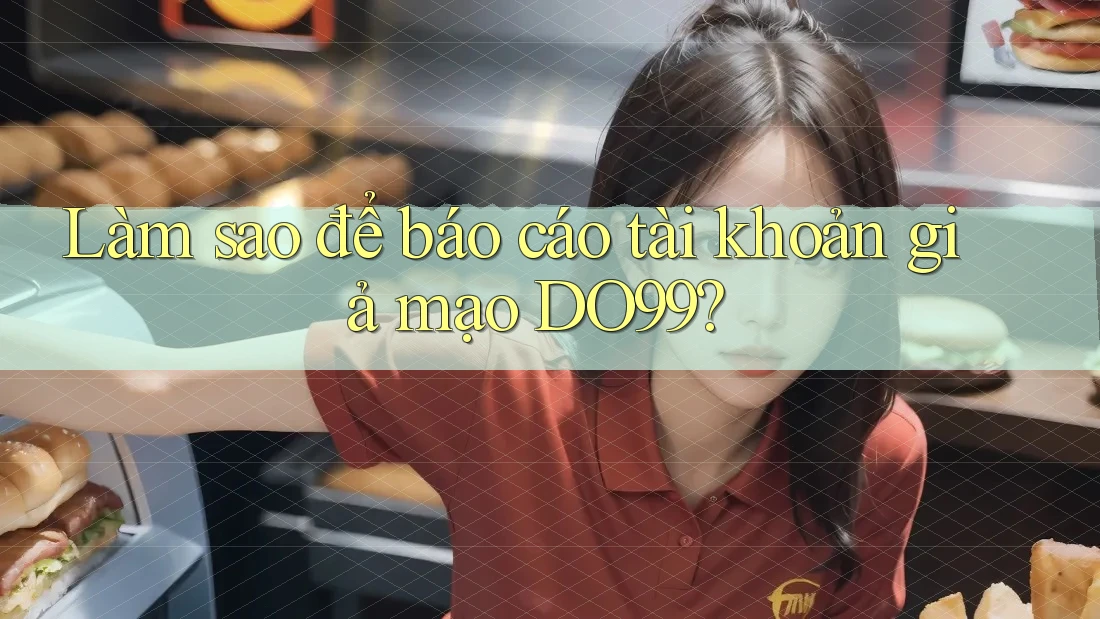 Làm sao để báo cáo tài khoản giả mạo DO99? Làm sao để báo cáo tài khoản giả mạo DO99?