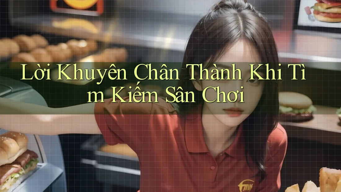 Lời Khuyên Chân Thành Khi Tìm Kiếm Sân Chơi Lời Khuyên Chân Thành Khi Tìm Kiếm Sân Chơi