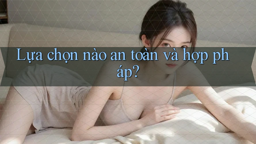 Lựa chọn nào an toàn và hợp pháp? Lựa chọn nào an toàn và hợp pháp?