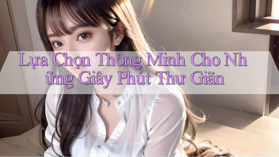 Lựa Chọn Thông Minh Cho Những Giây Phút Thư Giãn Lựa Chọn Thông Minh Cho Những Giây Phút Thư Giãn