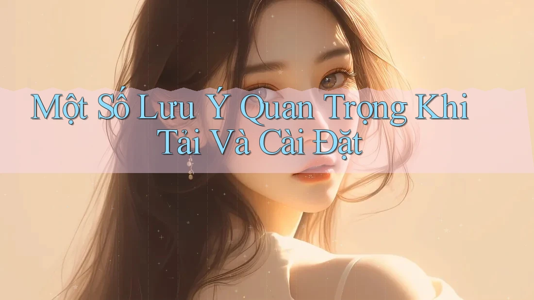 Một Số Lưu Ý Quan Trọng Khi Tải Và Cài Đặt Một Số Lưu Ý Quan Trọng Khi Tải Và Cài Đặt