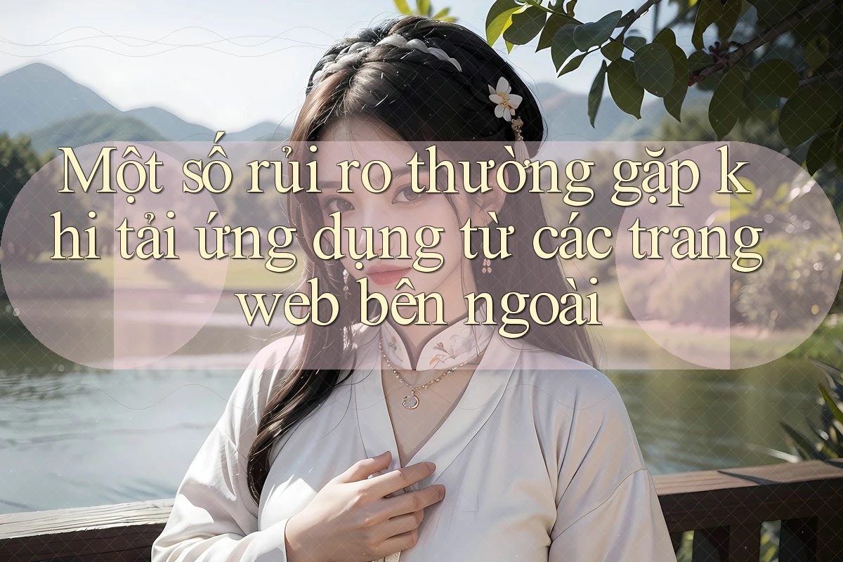Một số rủi ro thường gặp khi tải ứng dụng từ các trang web bên ngoài